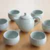 Ceramic Tea Set (6 Cups)
